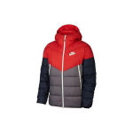 Nike Nsw Windrunner Alla T&auml;idisega Kapuutsiga Jakk Meeste &Uuml;ler&otilde;ivad Punane Sinine Hall 928834-634 XL