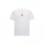 Jordan Jumpman Logo Vabaaja Spordi &Uuml;mmarguse Kaelusega L&uuml;hikeste Varrukatega T-s&auml;rk Meeste Topid Valge J&otilde;usaali-punane CW5191-101 XXL