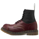 MM6 Maison Margiela x Dr. Martens 1460 Keerutatud ja Uuesti Kujundatud Oksblood Must Unisex Tossud Punane SH3WU0008P8029-H6077 38
