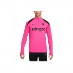 Nike Chelsea FC Dri-Fit FW24 Moodne Logo Kootud Treening Jalgpalli Pikkade Varrukate Jakk Meeste Jakk Roosa FQ2618-659 M