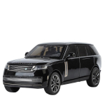 1/32 Land Rover Range Rover Maastikuauto Sulamist Maastikuauto Valatud Metallist Miniatuurne Mudelauto Kogumik Laste M&auml;nguautod must