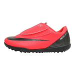 Nike Mercurial Vapor 12 Club CR7 TF Kunstmuruv&auml;ljakule libisemiskindlad madalad jalgpallijalatsid Laste jalgpallijalatsid Punane Must AJ3108-600 25