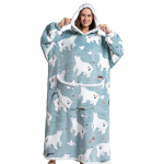 S&uuml;gis- ja talvine flanellist athleisure soe telektekk eakatele naistele pl&uuml;&uuml;sist mugav pehme hommikumantel soe kohev hommikumantel k&uuml;lma ilma riietus One size