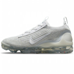Nike Air VaporMax 2021 Fk Valge Puhta Platinumiga Naiste Jooksukingad DC4112-100 37.5