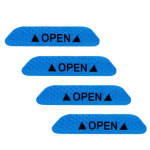 Peegeldav autoukse kleebis Avamise ohutushoiatus Helkuri lintkleebis Auto autotarvikud V&auml;lis-sisehelkuri kleebis