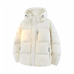 Talvised Trendikad Meeste Kapuutsiga Parkad Paks Soe Jakk Meeste Puuvillaga T&auml;idetud Jakk Hongkongi Stiilis Parka Naiste Streetwear &Uuml;ler&otilde;ivad S khaki