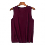 Meeste talvine &otilde;mblusteta termovest V-kaelusega varrukateta termopesu, paksendatud elastne &otilde;huke s&auml;rk, termotopsid 5XL