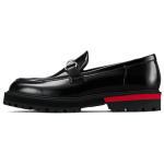 Onitsuka Tiger The Onitsuka Bit Loafer Mugavad Loaferid Naiste Loaferid Must Punane 1182A529-001 35.5 black
