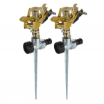 Aiavihmut 360&deg; p&ouml;&ouml;rlev kastmiss&uuml;steem Automaatne p&otilde;llumajandus murufarmi kasvuhoone taimede kastmisvihmut