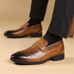 Meeste Oxford kingad Ehtne nahk Meeste vabaajajalatsid Luksusbr&auml;nd Meeste mokassiinid Moccasins &Auml;ri formaalsed kingad Suurused 38-48 39 pruun