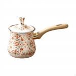Turkish Coffee Pot Butter Warmer Easy to Clean Multipurpose Stainless Steel Maker with Long 720ml