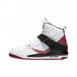 Air Jordan Flight 45 High GS Valge Punane Must 524865-130 EU 36.5 valge/punane
