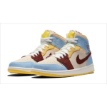 Air Jordan Maison Chateau Rouge x Air Jordan 1 Mid SE 'Fearless' CU2803-200 EU 44 pruun/vanilje