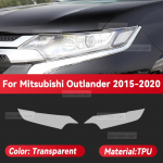 MITSUBISHI OUTLANDER 2015-2020 Autode Esitulede L&auml;bipaistev TPU Kaitsekate Kile Esitulede V&auml;rvimuutev Kleebis Transparent