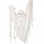 D&eacute;coration de f&ecirc;te - FIANC&Eacute;E FANT&Ocirc;ME - Anim&eacute;e son et lumi&egrave;re - 120x65cm - Halloween - Int&eacute;rieur valge
