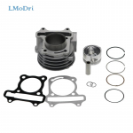LMoDri mootorratta silindrite komplektid Rolleri mopeed GY6 mootori silindrite komplekt kolvir&otilde;nga tihendikomplekt GY6 50cc 60cc 80cc jaoks GY6-100cc(50mm)