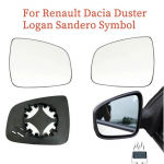 Rearview heated Mirror for Renault Dacia Duster Logan Sandero Symbol Right Side Outside Rear View Mirror Glass right