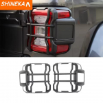 2X s&uuml;sinikust tagatulede kaitsed katteks Jeep Wrangler JL 2018+ jaoks(LED valgus)