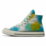 Converse Chuck 70 Spray Paint Trendikad Igap&auml;evased Keskmise k&otilde;rgusega L&otilde;uendjalatsid Unisex Valge ja Sinine 36