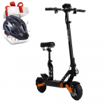 Kukirin G2 Pro 9 600W 48V 15.6Ah Commuter E-Scooter, Dual Suspension, Dual Disc Brakes, Aluminum Frame, LED Display, Taillight, Comfortable Ride GIIPro+Helmet (Split Up) must