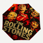 1 tk The Rolling Stones Automaatselt avanev, tuulekindel, kompaktne reisivari, kingitus s&uuml;nnip&auml;evaks, j&otilde;uludeks, &auml;riks 93064