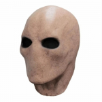 N&auml;ota Mees Halloween Slendermani Mask Mittetoksiline Realistlik Tulnuka Kolju Latekskiiver Kost&uuml;meerimine 3D Peo Cosplay Rekvisiidid Karneval beež