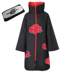 T&auml;iskasvanu keep Laste hommikumantel, Unisex Meeste keep Anime Cosplay Halloweeni kost&uuml;&uuml;m Jakk peapaela ja s&otilde;rmusega Naistele 135