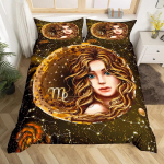 Kaksteist T&auml;hekuju Tekikate Komplekt L&otilde;vi Tekikate Komplekt L&otilde;vi Aafrika Safariloomad Voodipesu Komplekt Galaktika Tie-Dye Tekikate EU Single(135*200cm)3pcs