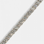 Mikro tenniskett valges kullas 3 mm Parima s&otilde;bra kingitus Pulma-aastap&auml;ev S&uuml;nnip&auml;ev J&otilde;ulud L&otilde;petamine Isadep&auml;ev, Valentinip&auml;eva kingitus Abikaasale