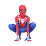 &Auml;mblikmehe Cosplay Kost&uuml;&uuml;m Zentai Kost&uuml;&uuml;m Superkangelase Bodysuit Spandexist Kombinesoon &Uuml;likond Lapsele Lastele T&auml;iskasvanule 110CM red