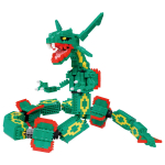 Kawada Nanoblock Rayquaza Extreme DX Pok&eacute;mon NBPM_074 roheline