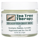 Tea Tree Therapy, Eukal&uuml;pti rindkere h&otilde;&otilde;rumisvahend, 2 untsi (57 g)