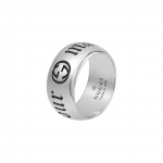 Gucci Ghost Maison De L Amour Lai L&auml;ikiv 925 H&otilde;bedast S&otilde;rmus Unisex s&otilde;rmus 678666-J8400-0701 10