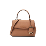 Michael Kors MK Ava &uuml;hev&auml;rviline klapiga vintage mitmek&uuml;lgne t&ouml;&ouml;le mineja logoga ripats nahast kott-&otilde;lakott-ristkorpus kott mini naiste kotid 32F5GAVC1L-203 Basic Set (Bag+Dust Bag)