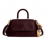 Coach L&otilde;tv Rogue 35 Tassikott Volditud Detailide ja Eemaldatava &Otilde;larihmaga Naiste K&auml;ekotid Merlot CCC39-B4XD2 Basic Set (Bag+Dust Bag)