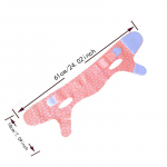 L&otilde;ua p&otilde;se salendav side V Shaper V Line t&otilde;stev mask N&auml;o t&otilde;stev kortsudevastane rihmapael Magamismask ilu tervis oranž