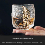 Master Cup teekomplekt Luksuslik kristallklaasist Yiniani Buddha tass Jianzhan majapidamistassid Teen&otilde;ud K&ouml;&ouml;k S&ouml;&ouml;gituba Baar Koduaed 100ml