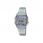CASIO Naiste VINTAGE Seeria 33,5 mm Hall Kell LA680WA-2C LA680WA-2C Silver Watch Case