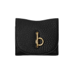 Burberry kiiktool ratsanik logo reljeefne kumer kontuur vasikanahast rahakott naiste must Basic+Dust Bag must