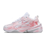 Nike M2K Tekno Heart, mitmek&uuml;lgsed, omap&auml;rased ja kulumiskindlad madala s&auml;&auml;rega naiste tossud, valged ja roosad, AO3108-100(Meeskond635-) 38