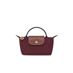 Sobib Longxiangi minikoti &otilde;larihma nahast muutmiseks crossbody pelmeenikoti v&auml;ikeseks tasuta stantsimispandlaga rippkoti rihmaks No Punching burgundiapunane