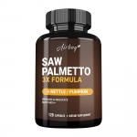 Saw palmetto toidulisand n&otilde;gese ja k&otilde;rvitsaseemne ekstraktidega soodustab urineerimist; taimetoitlaste kapslid. 120
