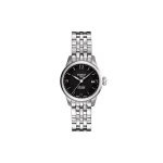 Tissot Le Locle Automaatne Mehaaniline Liikumine 30m Veekindel Kell 25,3mm Must Tihvik Roostevabast Terasest Korpus Roostevabast Terasest K&auml;ev&otilde;ru T41.1.183.54 Regular Watch Box,Black Dial