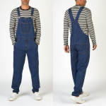 Meeste teksap&uuml;ksid t&auml;ispikad teksad Jumpsuits Hip Hop teksad kombinesoonid meestele 2XL sinine