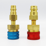 R1234YF Kiir&uuml;hendusadapter R1234YF K&uuml;lmaaine Kiir&uuml;henduste Komplekt,R1234YF kuni R134A Voolikadapter K&otilde;rge ja Madal K&uuml;lg