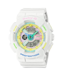 Casio meeste vaik 100M veekindel analoog l&ouml;&ouml;gikindel kvartsikell BA-110TM-7A valge