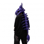 Dinosauruskeletikost&uuml;&uuml;m 3D &Uuml;lirealistlik Pl&uuml;&uuml;sist Dinosaurusriietus Hingav Pehme Nahas&otilde;bralik Masinpestav Kost&uuml;&uuml;m Halloweeni Pidudeks lilla