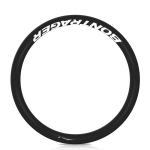 Bontrager Aeolus RSL 62 TLR Maanteeratta Rattakomplekti Kleebised S&uuml;sinikuringi Decals Jalgrattas&otilde;idu Varustuse Aksessuaarid