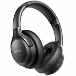 BERIBES Bluetooth 6 EQ juhtmevabad Bluetooth-peakomplektid, ainult mugavad HiFi-peakomplektid, 65-tunnine taasesitus, režiimid, peakomplektid, 6.0, 180g, sobivus, sisseehitatud must