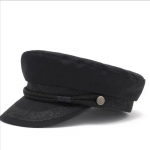 Suur Suurus 62cm Merev&auml;e M&uuml;ts Meeste Lame Top Seilori M&uuml;ts Puuvillane Kevad S&uuml;gis Uus Retro Kapteni M&uuml;ts Must M&uuml;ts Reguleeritav Paadi M&uuml;ts Unisex XS54cm must